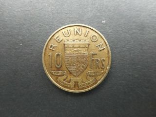 Reunion 10 Francs 1969 (km 10a)