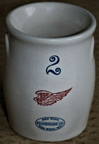 Red Wing Pottery Crock Wax Candle Oil Burner Red Wing Stoneware Co.  Red Wing Mn
