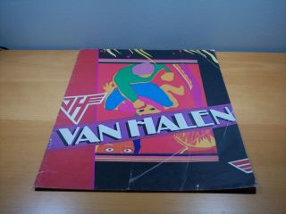 Van Halen 1981 Fair Warning Tour Concert Program - David Lee Roth