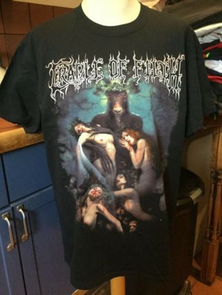 Cradle Of Filth Hammer Of The Witches T Shirt Size Large