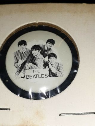 1964 The Beatles Pin Back Buttons Group Photo