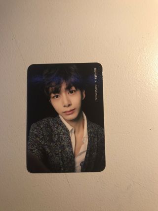 Monsta X 1st Album The Clan Final Red Hyungwon Official Photo Card