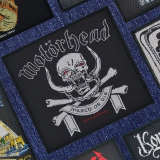 Motorhead March Or Die Officially Licensed Woven Patch