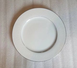 Set Of 4 Crown Victoria Lovelace Fine China 10 3/8 " Dinner Plates