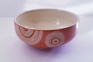 Denby England Fire Chilli Pottery Stoneware Soup Cereal Bowl