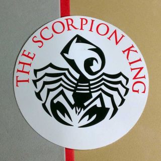 The Scorpion King Soundtrack Godsmack Soad Pod Sevendust Round Amp Case Sticker