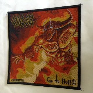 Vader Small Woven Patch Death Metal/bolt Thrower/entombed/morbid Angel/sodom