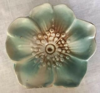 Vintage Mccoy Ceramic Flower Floral Pottery Wall Pocket Planter Vase