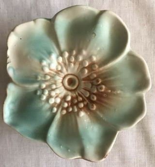 Vintage McCoy Ceramic Flower Floral Pottery Wall Pocket Planter Vase 2