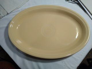 Fiestaware Large Turkey Platter Apr 19 By 13 1/2