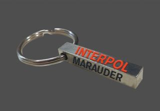 Interpol Marauder Keyring,  In Packet