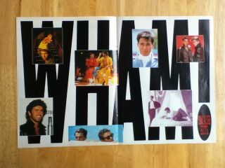 Wham - Smash Hits Poster - 43cm X 28cm