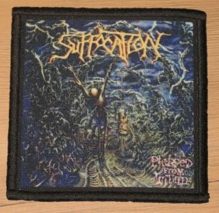 Suffocation " Pierced From Within " Silk Screen Patch