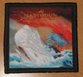 Mastodon " Leviathan " Silk Screen Patch