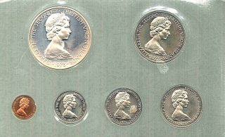 British Virgin Islands - First Coinage,  1973 Proof Set