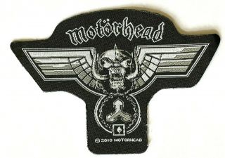 Motorhead - Og 2010 Die Cut Shaped Woven Patch Official Sew On Heavy Metal