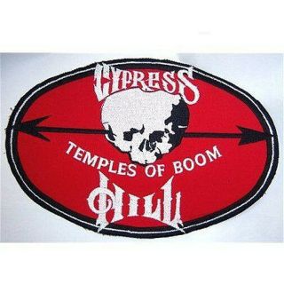 Cypress Hill Temples Of Boom Skull Oval Patch