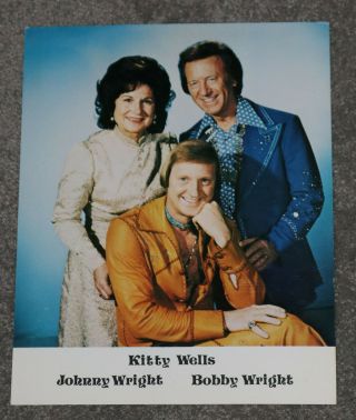 Kitty Wells Johnny Wright - Promo Photo - Press Photo - Country Music