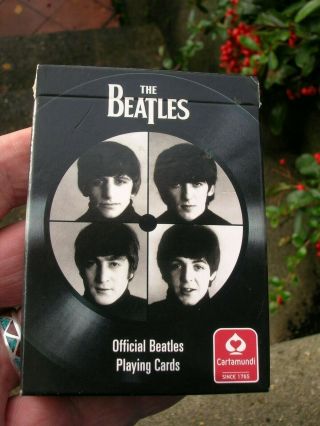 Unopend Official Playing Cards From 2008 - The Beatles