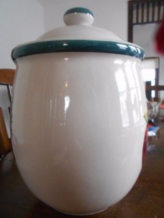 Apple Cookie Jar Canister (s) 9.  5 