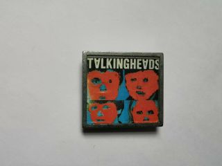 Talking Heads - Remain In Light Metal Badge 1980s