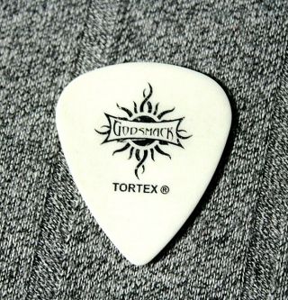 Godsmack // Tony Rombola 2011 Concert Tour Guitar Pick // White/black Halestorm