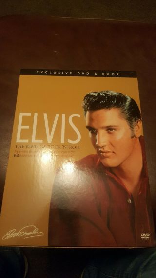 Elvis Presley Gift Set Book And Dvd