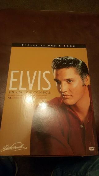Elvis Presley Gift Set Book And Dvd 3