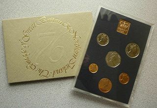 1976 Great Britain / Northern Ireland Uk Proof Set (6) - British Decimal Coins