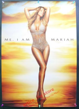 Mariah Carey Me.  I Am Mariah The Elusive Chanteuse Taiwan Promo Poster 2014