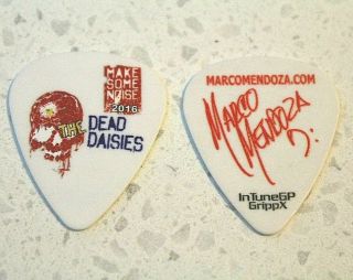 The Dead Daisies // Marco Mendoza 2016 Tour Guitar Pick // Whitesnake Thin Lizzy