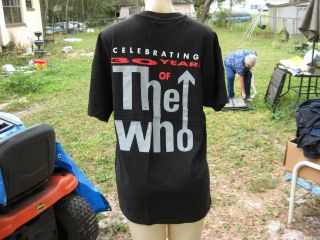 T - Shirt Tommy The Who 30 Years Of The Who X - Large 100 Cotton