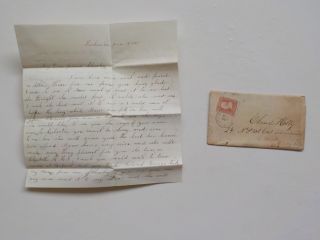 Civil War Letter 1865 24th York Cavalry Dismounted Camp City Point Virginia