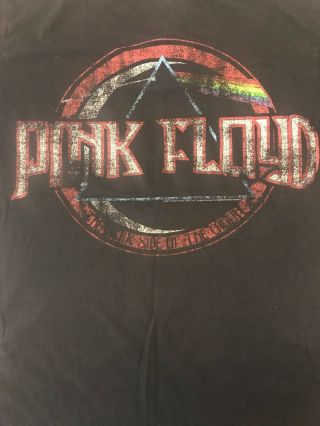 Pink Floyd T Shirt By Aeropstale Black Size Large