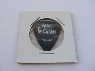 Mike Inez Alice In Chains Vintage CONCERT TOUR ISSUED GUITAR PICK 2