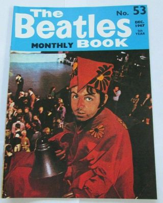 The Beatles Monthly Book 53 Xmas 1967