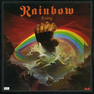 Rainbow.  " Rising ".  Retro Album Cover Poster Various Sizes