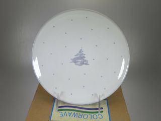 Noritake Colorwave Gray Holiday Snow Accent Salad Plates Set Of 4