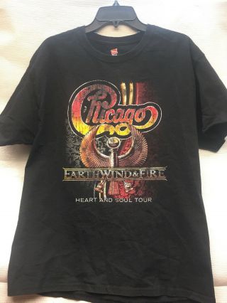 Chicago Band Heart And Soul Tour 2016 Size Large