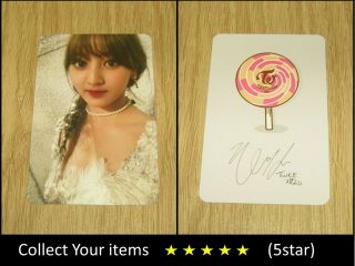 Twice 3rd Mini Album Coaster Lane1 Tt Base Jihyo Official Photo Card