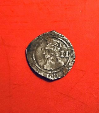 C 1625 - 49 Charles 1st Silver Halfgroat (twopence)