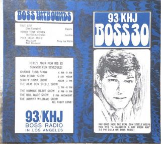 Khj 93 Boss 30 Radio Survey - No.  209 - July 2,  1969