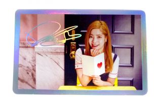 TWICE 4th Mini Album SIGNAL Dahyun 01 Photocard Official K - POP 3
