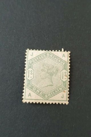 Gb Queen Victoria Sg 196 1s Dull Green M/mint
