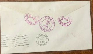 US Scott 704–715 Washington Bicentennial FDC Set 2 Covers 11 stamps 1 - Jan - 32 DC 3