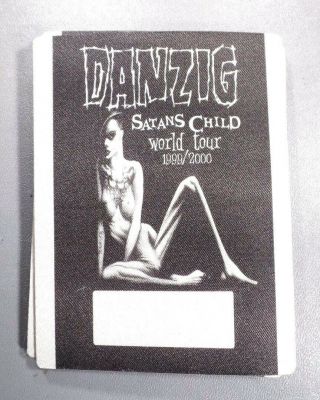 Danzig Satans Child World Tour 1999/2000 Otto Backstage Pass