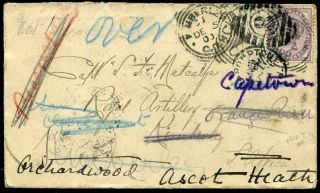 Boer War 1900 Redirected/returned South Africa Back To Ascot