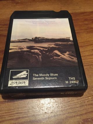 The Moody Blues / Seventh Sojourn 1972 Threshold Records 8 Track Tape