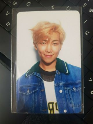 Bts Love Your Self / Her / V Version / Rm Official Photocard,  Bangtan