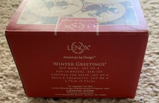 Lenox WINTER GREETINGS 4 
